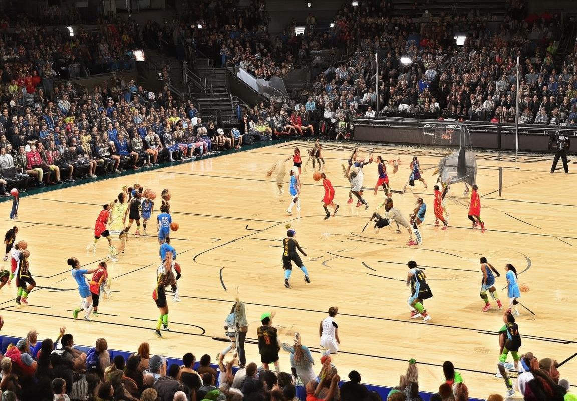 WNBA季后赛巅峰对决：天空vs火花激情对决全程回顾(图1)